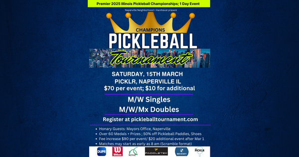 Champions Pickleball Tournament logo