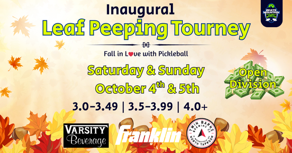 Inaugural Leaf Peeper Tournament - $1000 purse logo