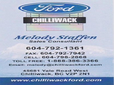 Ford Chilliwack logo