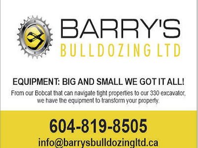 Barry's Bulldozing logo