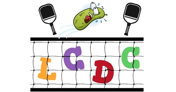 2024 LCDC Fall Pickleball Brawl logo