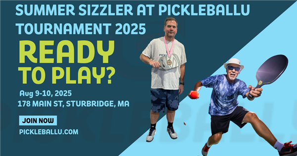 Summer Sizzler at PickleballU Sturbridge, MA logo