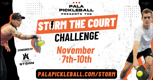 PALA Storm the Court Challenge logo