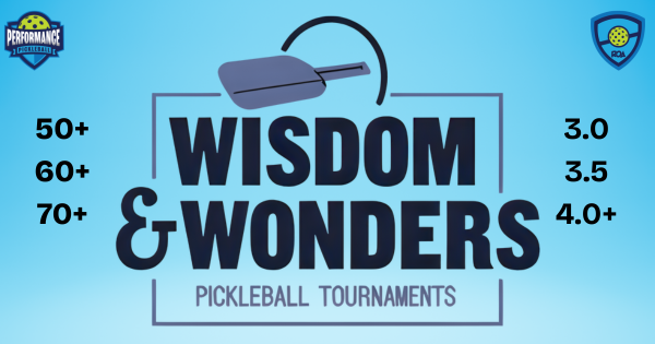 Wisdom & Wonders Pickleball Tournament logo