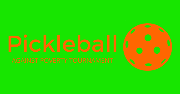 Pickleball Against Poverty Tournament logo