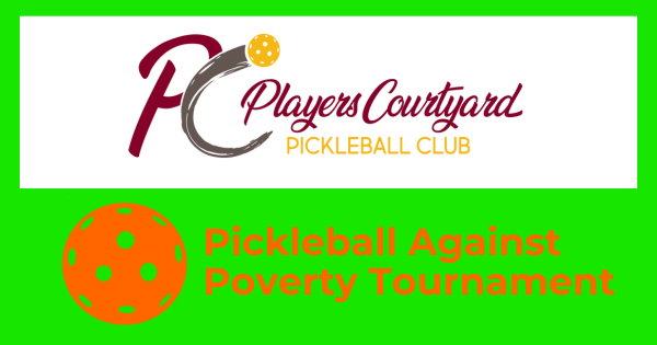 Pickleball Against Poverty Tournament logo