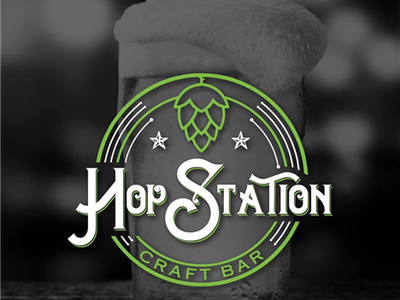 Hop Station Craft Bar logo