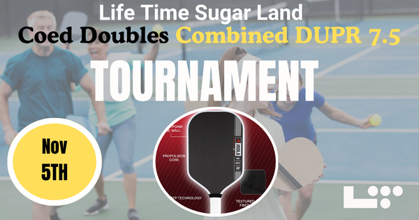 LT Sugar Land Co-ed Doubles (Combined DUPR 7.5 Max) logo
