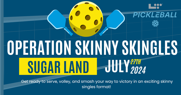 Operation Skinny Singles at Sugar Land logo