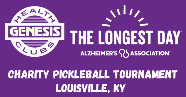 Louisville Alzheimer's Association Charity Pickleball Tournament logo