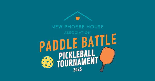 New Phoebe House: Paddle Battle 2025 logo