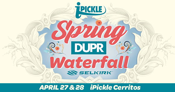 iPickle Spring DUPR Waterfall logo