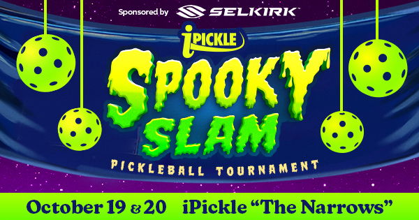 $10,000 iPickle Spooky Slam (90+ Divisions // 500+ Players Registered to Date) logo