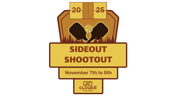 Side Out Shootout $$$ Hosted By Cloud 11 40+ & 50+ Divisions logo