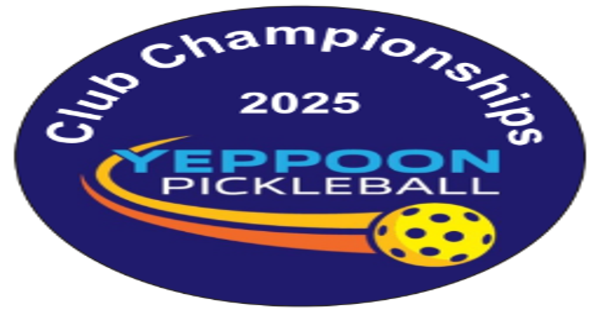 Yeppoon Pickleball Club Championships 2025 logo
