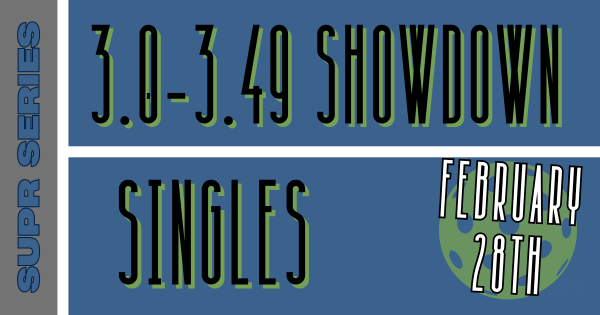 SUPR SERIES: 3.0 SHOWDOWN (SINGLES) logo