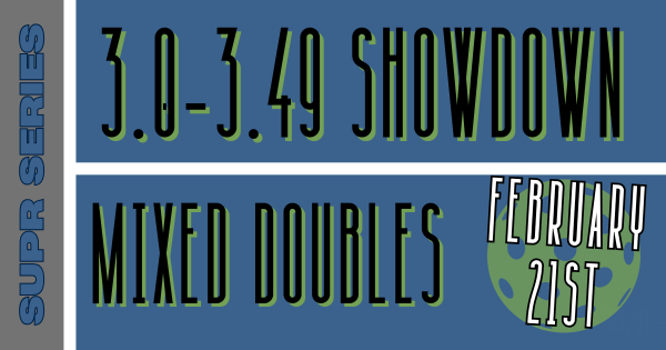 SUPR SERIES: 3.0 SHOWDOWN (MIXED DOUBLES) logo