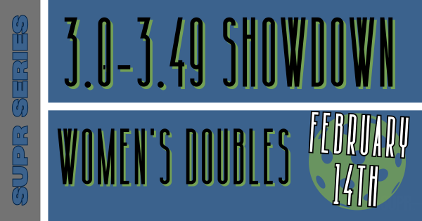 SUPR SERIES: 3.0 SHOWDOWN (WOMEN'S DOUBLES) logo