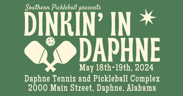 Dinkin in Daphne logo