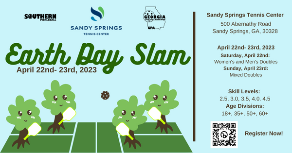 Sandy Springs Earth Day Slam logo