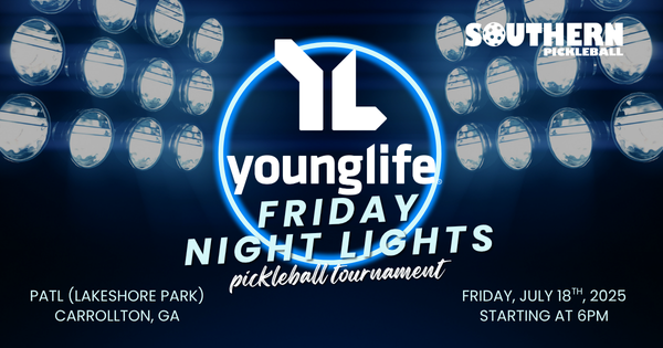 Young Life West Georgia Friday Night Lights Pickleball Tournament logo