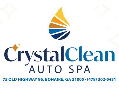 Crystal Clean Auto Spa logo