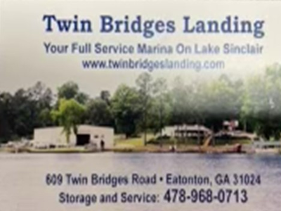 Twin Bridges Landing logo