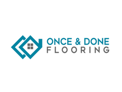 Once & Done Flooring logo