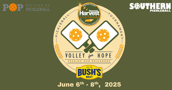 2025 3rd Annual Volley for Hope powered by Southern Pickleball logo