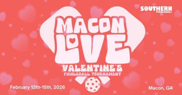 Macon Love 2026 Valentine's Tournament logo