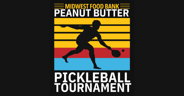 Midwest Food Bank Peanut Butter Pickleball Tournament logo