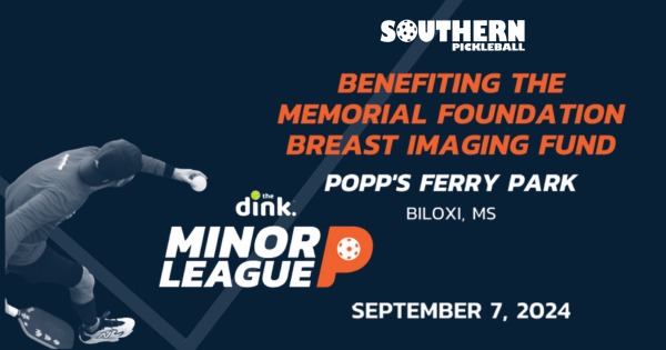 Dink Minor League Pickleball @Popp's Ferry Park in Biloxi, Mississippi logo