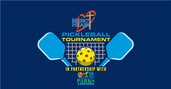 Mercy Heart Pickleball Tournament logo