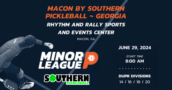 Minor League Pickleball - Macon logo