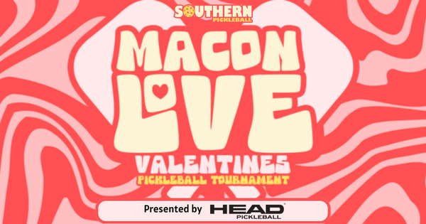 Macon Love 2024 Valentine's Tournament Presented By Head Pickleball logo