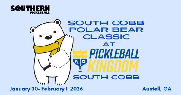 Cobb County Polar Bear Classic @ Pickleball Kingdom South Cobb logo