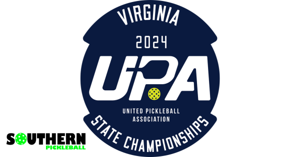 2024 Virginia State Championships - UPA by Southern Pickleball logo