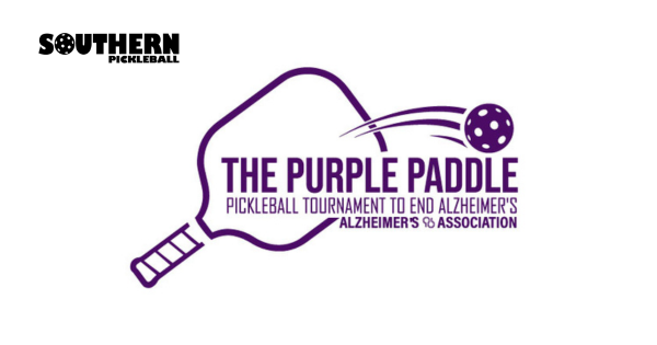 The Alzheimer's Association Purple Paddle Tournament logo