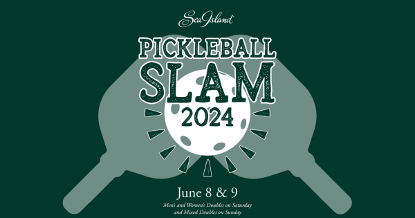 Sea Island Pickleball Slam 2024 logo