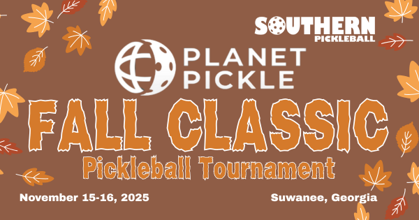 Planet Pickle Fall Classic Pickleball Tournament presented by Southern Pickleball logo