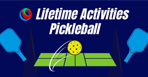 Lifetime Activities' Swing-Into-Spring! Pickleball Tournament logo