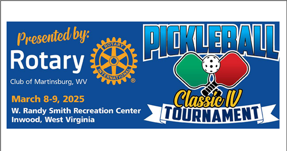 Rotary Club of Martinsburg (WV) Pickleball Classic IV