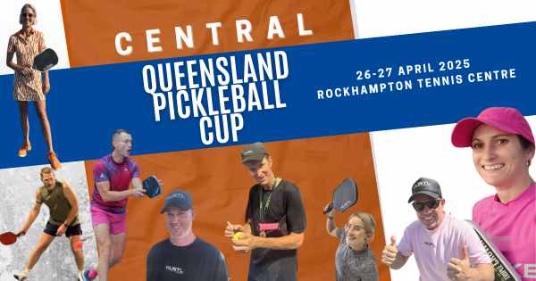 Central Queensland Pickleball Cup logo