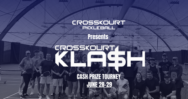 CrossKourt Pickleball Presents The CrossKourt Kla$h Cash Prize Tourney logo