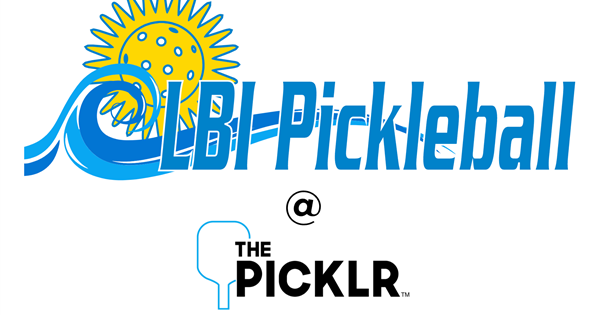 LBI 2025 Pickleball by the Beach Tournament logo