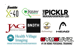 JAG Physical Therapy, BN3TH, Head, Health Village Imaging, GYMGUYZ, Herbonology, logo