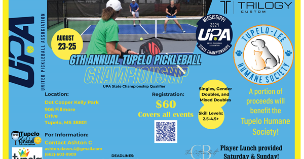 Tupelo Pickleball Championship logo