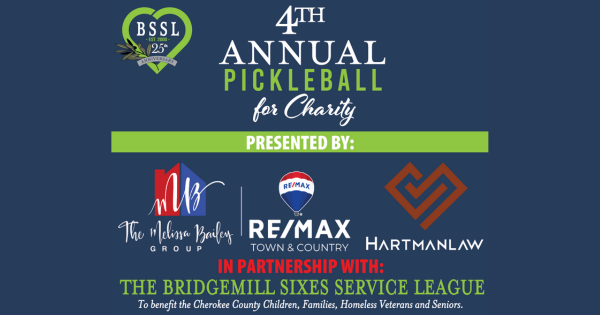 BSSL 4th Annual Pickleball for Charity logo