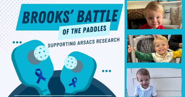 Brooks' Battle of the Paddles: Supporting ARSACS Research logo