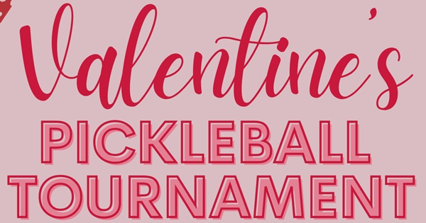?? Valentine's Pickleball Tournament ?? logo
